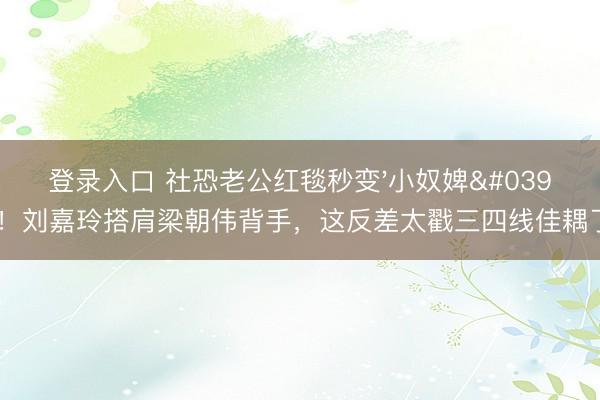 登录入口 社恐老公红毯秒变'小奴婢'！刘嘉玲搭肩梁朝伟背手，这反差太戳三四线佳耦了